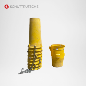 Schuttrutsche Bauschuttrutsche mieten Würzburg Bamberg Umgebung