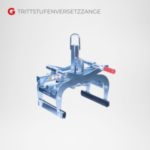 Trittstufenversetzzange Baggerzubehör mieten Würzburg Bamberg Umgebung