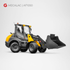 Mecalac AF1050 Radlader 6 bis 7 Tonnen mieten Würzburg Bamberg Umgebung