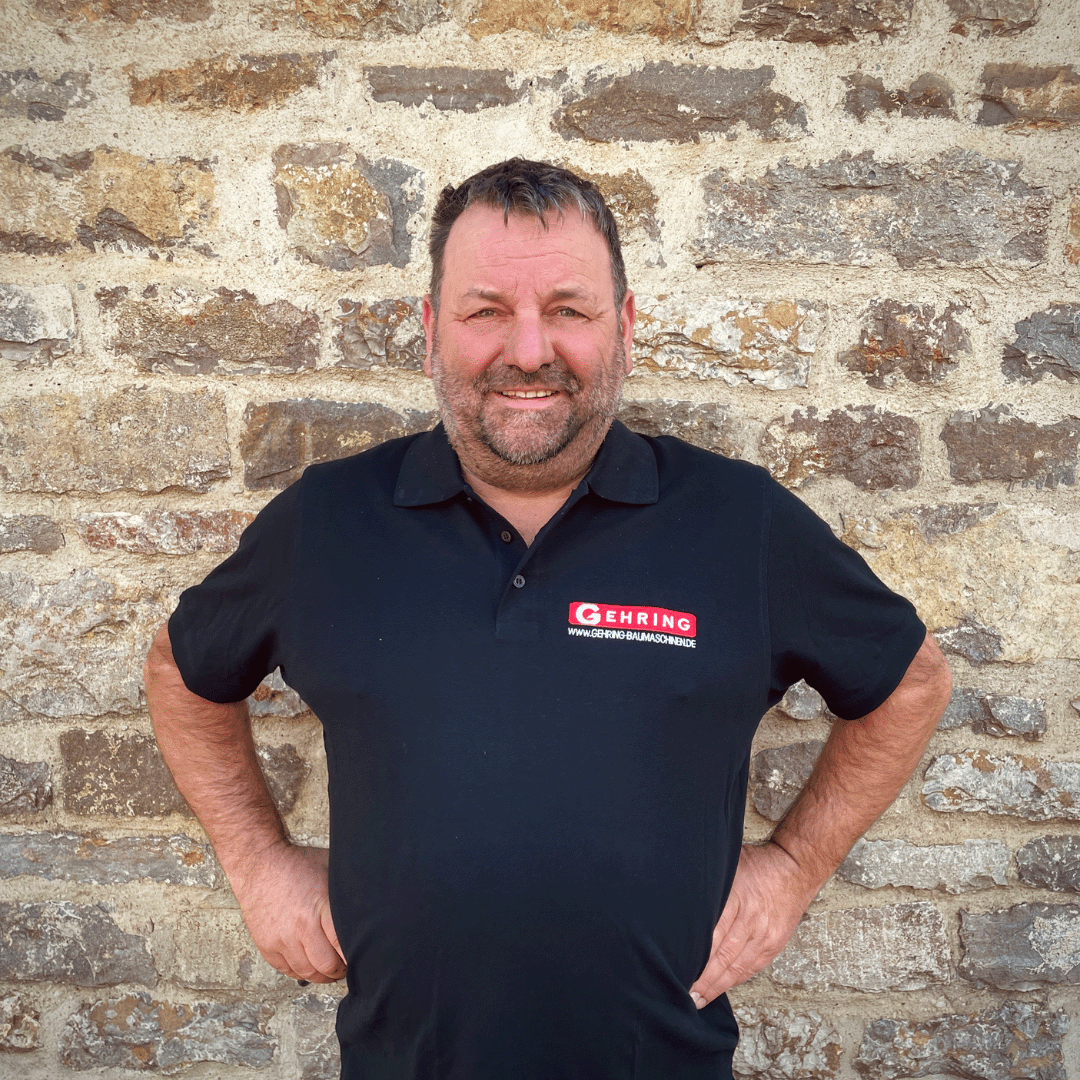 Team Gehring Baumaschinen Kontakt Geschäftsführung Michael Gehring Senior