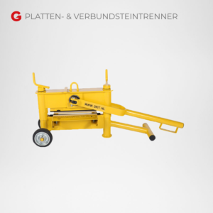 Plattentrenner Verbundsteintrenner Steinknacker Steintrennmaschine mieten Würzburg Bamberg Umgebung